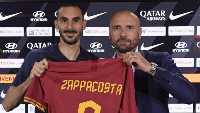  Zappacosta Resmi Berseragam AS Roma
